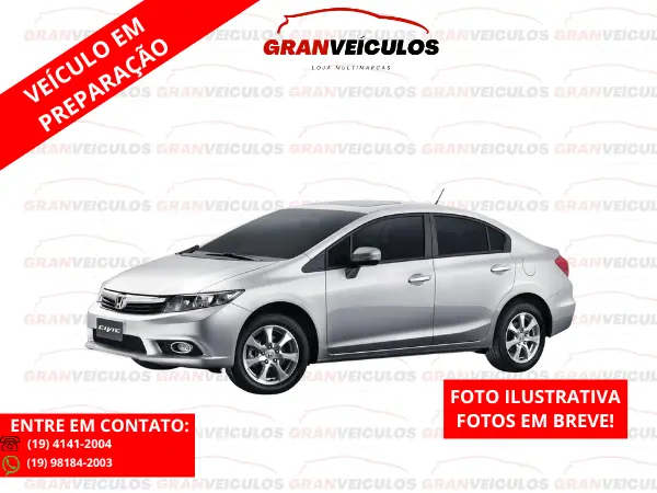 Carro Honda Civic 2013 New  EXS 1.8 16V i-VTEC (Aut) (Flex)