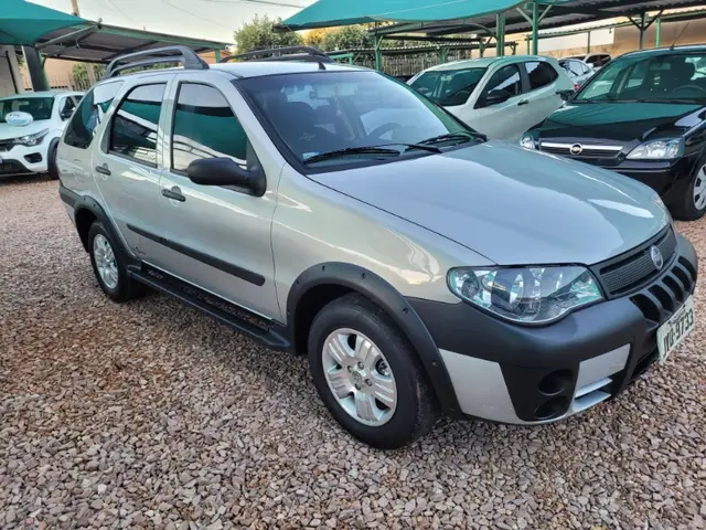 Carro Fiat Palio Weekend 2008 Original Adventure 1.8 8V (Flex)