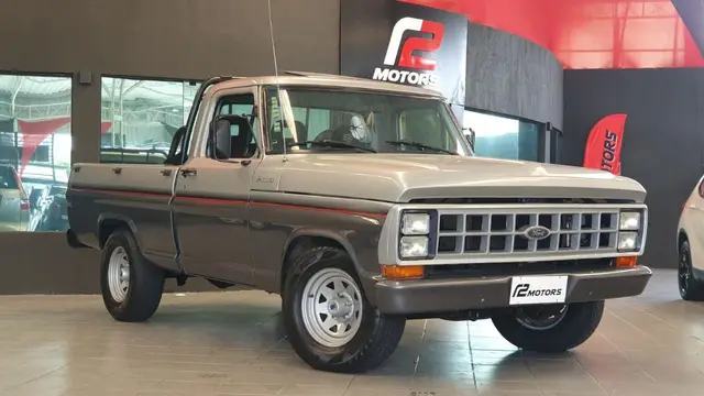 Carro Ford F-1000 1988 F1000 Super Serie 3.6 (Cab Simples)