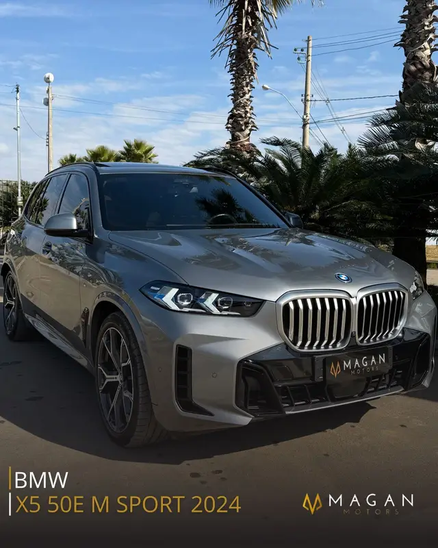 Carro BMW X5 2024 xDrive50e M Sport 3.0 Turbo (Aut.) (Híb.)