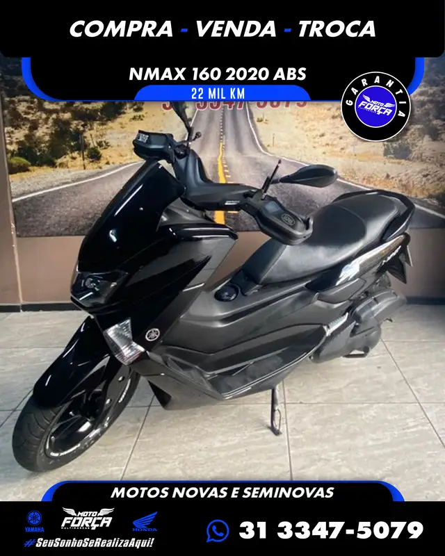 Moto Yamaha NMax 2020 160 ABS