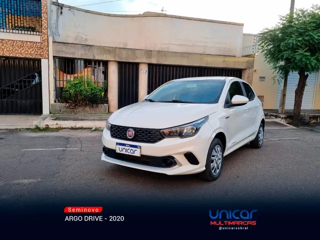 Carro Fiat Argo 2020 Drive 1.0 Firefly (Flex)