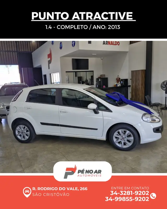 Carro Fiat Punto 2013 Attractive 1.4 (Flex)