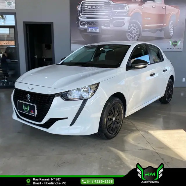 Carro Peugeot 208 2023 Like 1.0 (Flex)