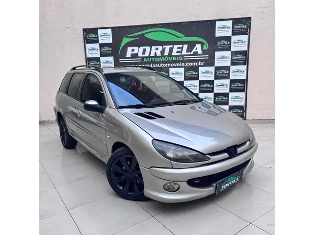 Carro Peugeot 206 SW 2006 Feline 1.6 (flex)