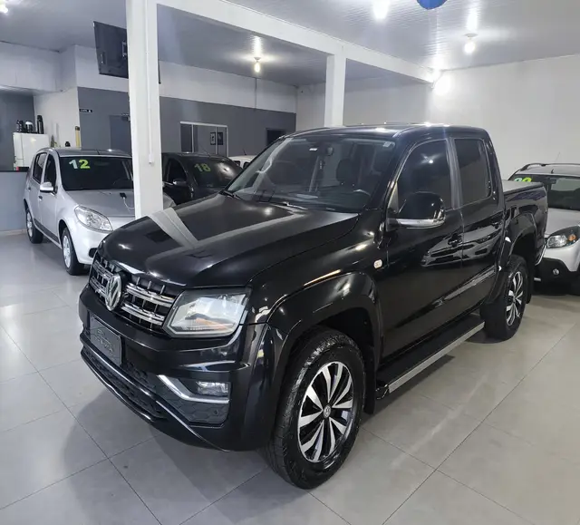 Carro Volkswagen Amarok 2017 2.0 CD 4x4 TDi Highline (Aut)