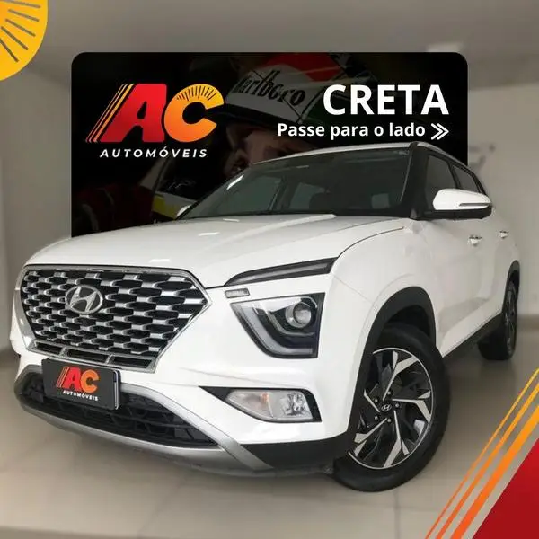 Carro Hyundai Creta 2022 Platinum 1.0 Turbo (Aut) (Flex)