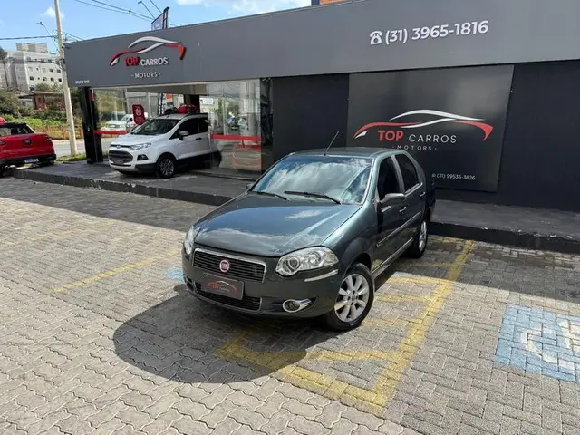 Carro Fiat Siena 2009 ELX 1.4 8V (Flex)
