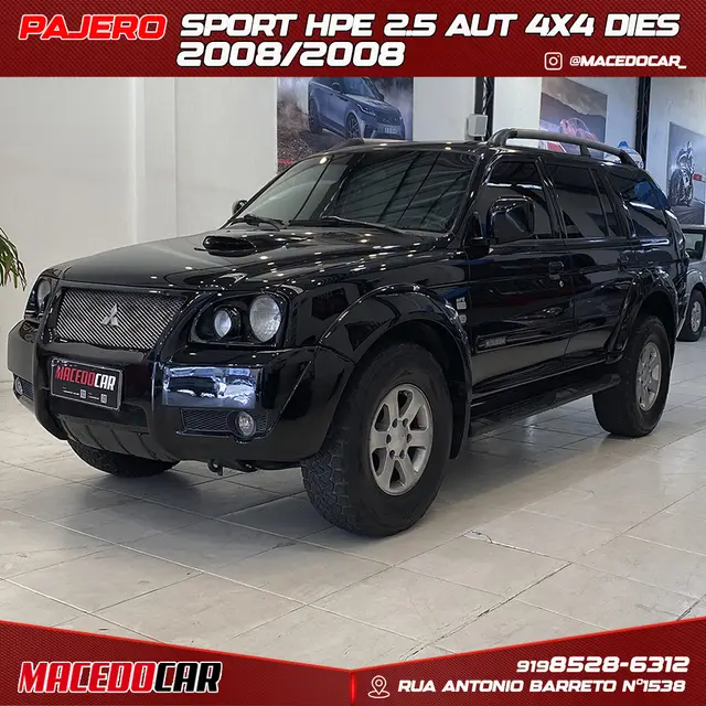 Carro Mitsubishi Pajero Sport 2008 HPE 4x4 2.5 (aut)