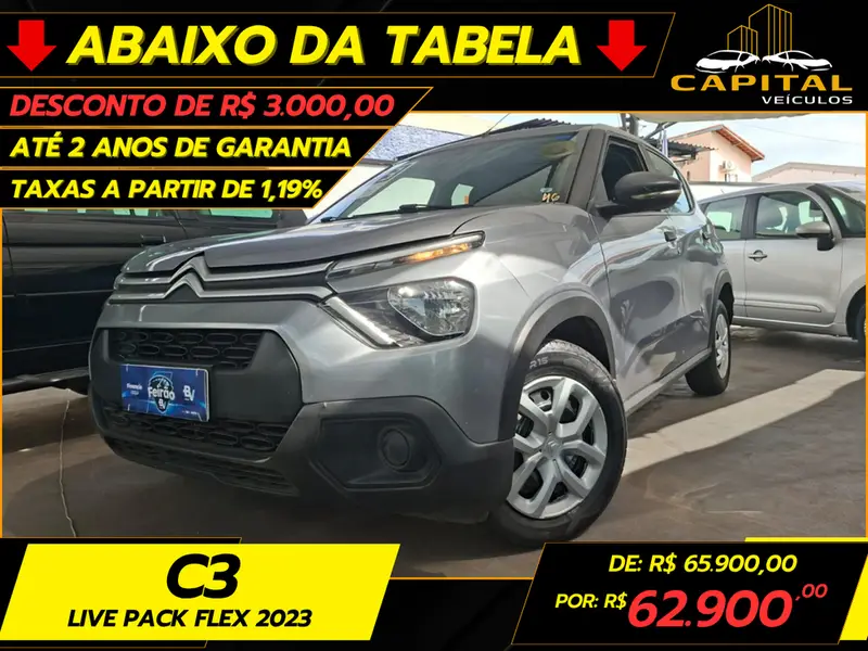 Citroën C3 Live Pack 1.0 (Flex)