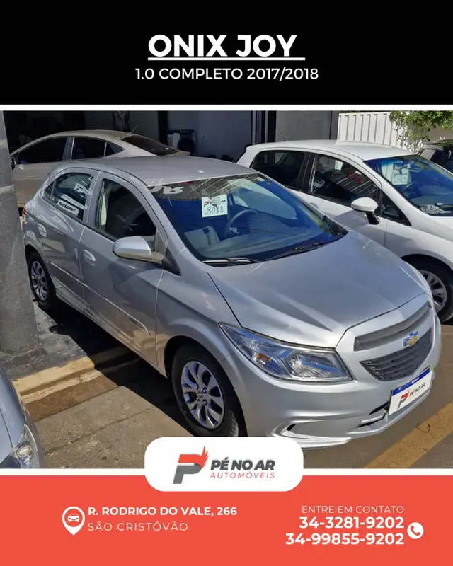Carro Chevrolet Onix 2018 1.0 Joy SPE/4