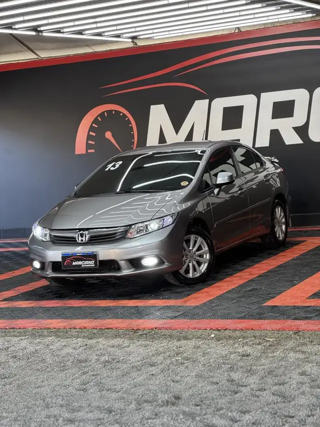 Carro Honda Civic 2013 New  LXS 1.8 16V i-VTEC (Aut) (Flex)