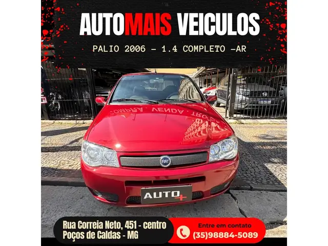 Carro Fiat Palio 2006 ELX 1.4 (Flex)