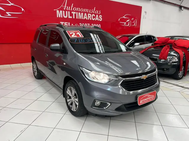 Carro Chevrolet Spin 2021 Premier 7S 1.8 (Aut) (Flex)