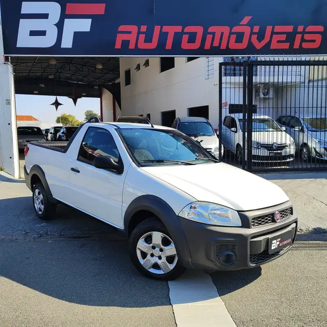 Carro Fiat Strada 2019 Hard Working 1.4 (Flex) (Cabine Simples)