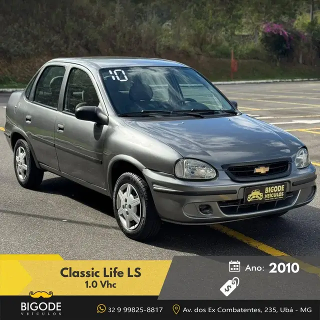 Carro Chevrolet Classic 2010 Life 1.0 VHCE (Flex)