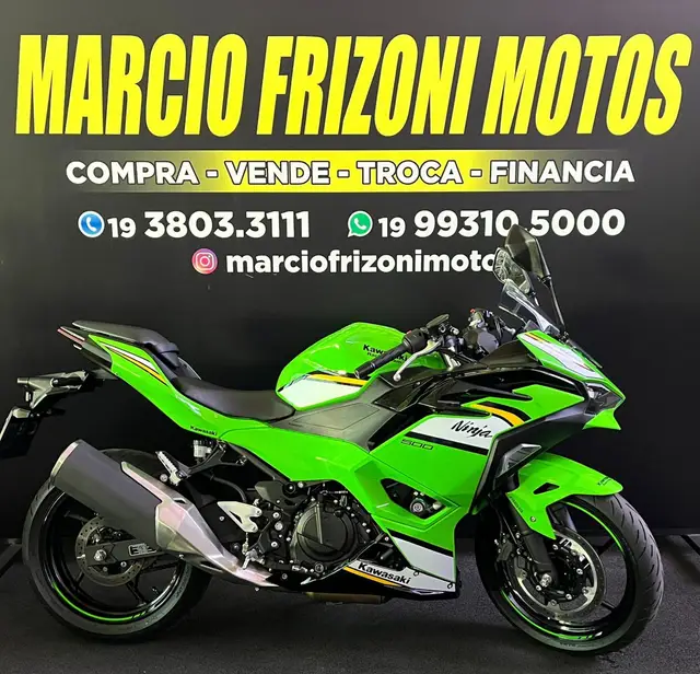 Moto Kawasaki Ninja 2025 500 SE