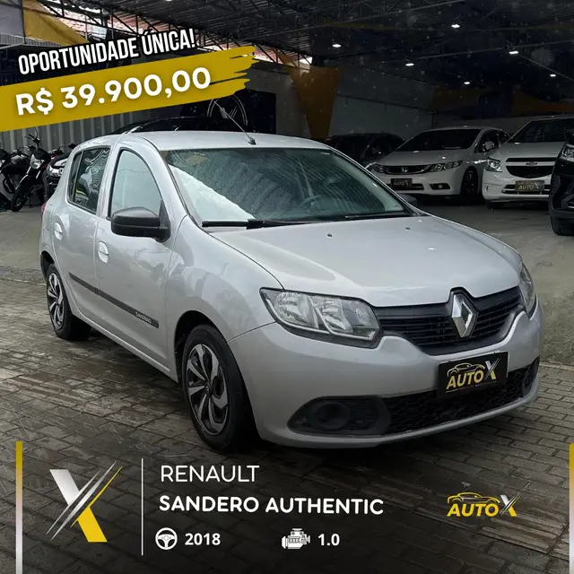 Carro Renault Sandero 2017 Expression 1.0 16V (Flex)