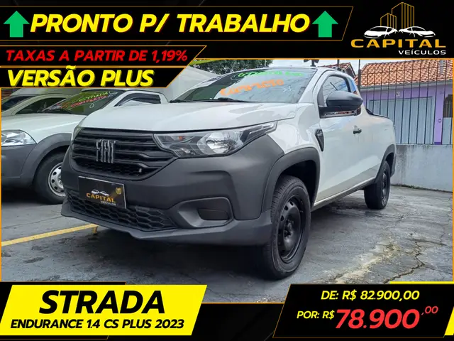 Carro Fiat Strada 2023 Endurance 1.4 CS