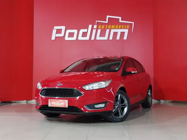 Carro Ford Focus Hatch 2017 SE Plus 1.6 TiVCT