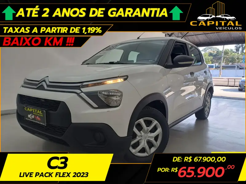 Citroën C3 Live Pack 1.0 (Flex)