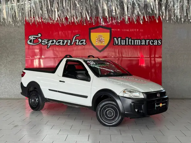 Carro Fiat Strada 2018 Hard Working 1.4 (Flex) (Cabine Simples)