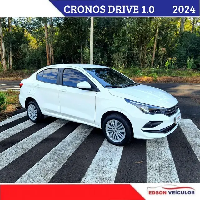 Carro Fiat Cronos 2024 Drive 1.0