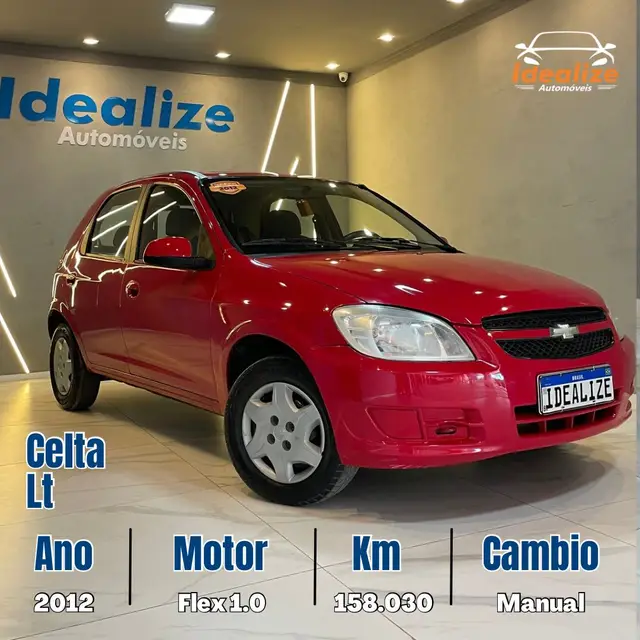 Carro Chevrolet Celta 2012 LT 1.0 (Flex)