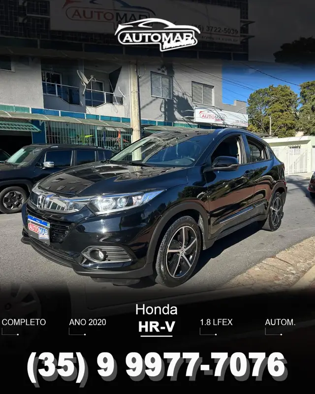Carro Honda HR-V 2020 EXL CVT 1.8 I-VTEC FlexOne