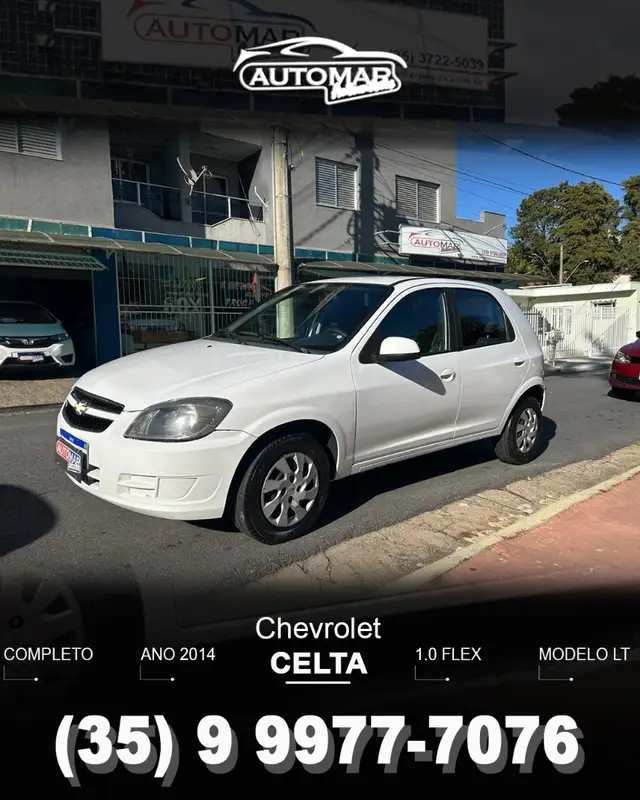 Carro Chevrolet Celta 2014 LT 1.0 (Flex)