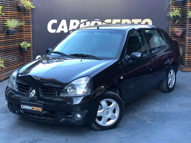 Carro Renault Clio Sedan 2009 Privilége 1.6 16V (flex)
