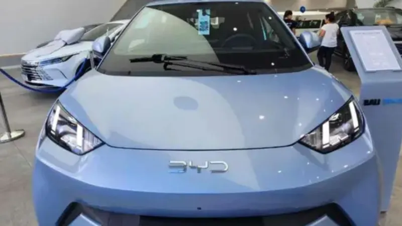 Qual é o carro mais barato da BYD no Brasil em 2025?