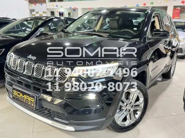 Carro Jeep Compass 2022 Longitude 1.3 T270 (Aut) (Flex)