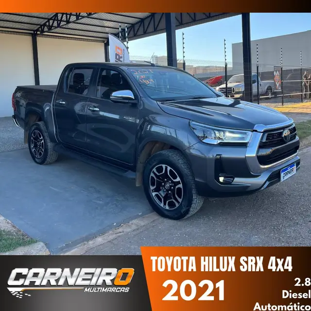 Carro Toyota Hilux Cabine Dupla 2021 SRX 2.8 TDI CD 4x4 (Aut)