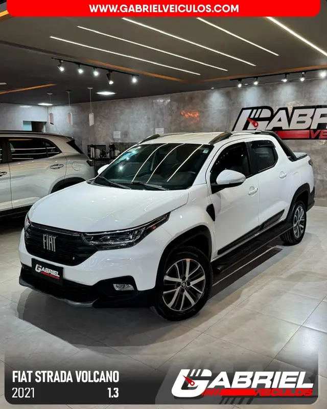 Carro Fiat Strada 2021 Volcano 1.3 CD (Flex)