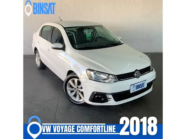 Carro Volkswagen Voyage 2018 1.6 MSI Comfortline (Flex)