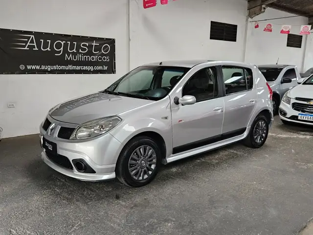 Carro Renault Sandero 2009 Privilège 1.6 8V Hi-Torque (flex)