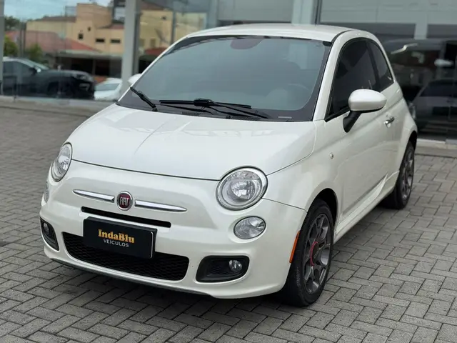 Carro Fiat 500 2014 Sport Air 1.4 Multiair (Aut)