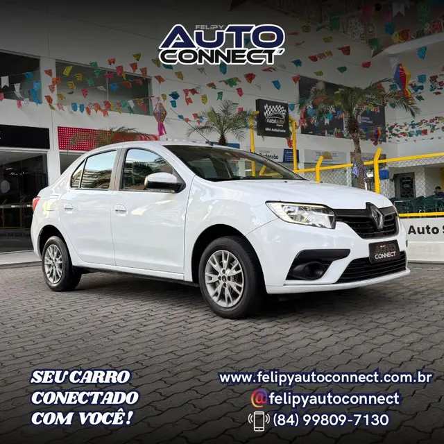 Carro Renault Logan 2022 Zen 1.0 12V SCe (Flex)
