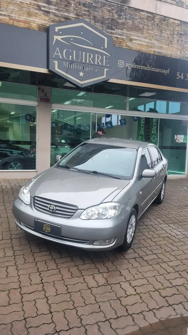 Carro Toyota Corolla 2003 Sedan XEi 1.8 16V (nova série) (aut)