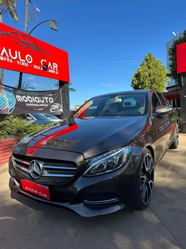 Carro Mercedes-Benz Classe C 2015 C 180 1.6 CGI