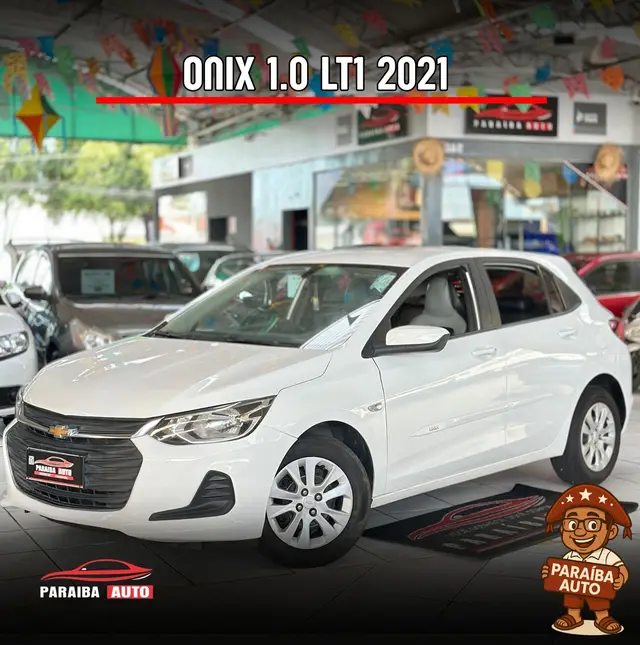 Carro Chevrolet Onix 2021 LT 1.0 II (Flex)