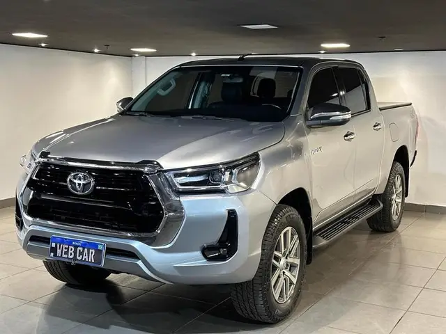 Carro Toyota Hilux Cabine Dupla 2017 Hilux 2.7 SR CD 4x2 (Flex) (Aut)