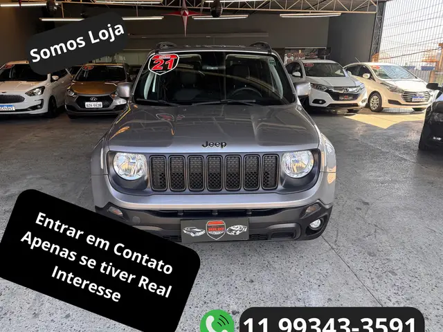 Carro Jeep Renegade 2021 STD 1.8 4x2 (Aut) (Flex)