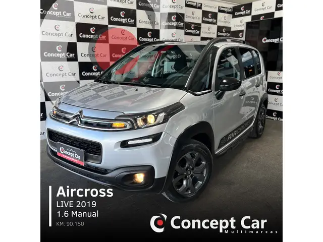 Carro Citroën Aircross 2019 1.6 16V Live (Flex)
