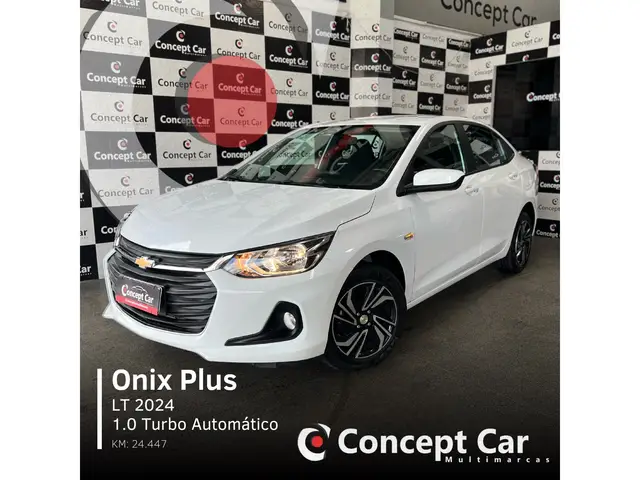 Carro Chevrolet Onix Plus 2024 LT 1.0 Turbo (Aut.)