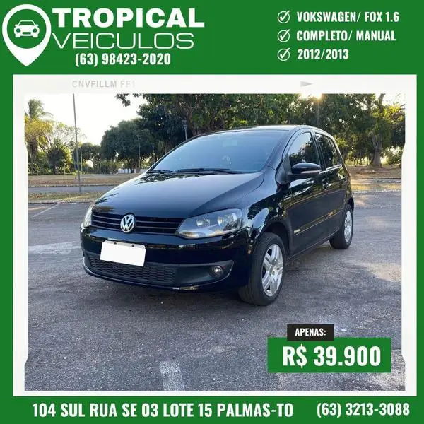 Carro Volkswagen Fox 2013 1.6 VHT (Flex)