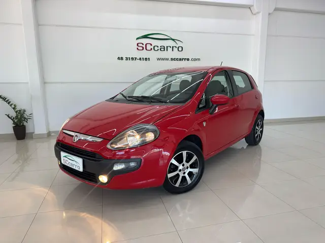 Carro Fiat Punto 2016 ATTRACTIVE ITALIA 1.4 F.Flex 8V 5p