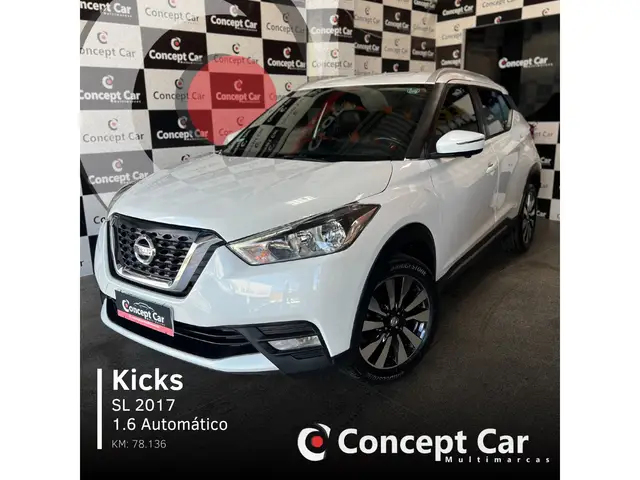 Carro Nissan Kicks 2017 1.6 SL CVT (Flex)