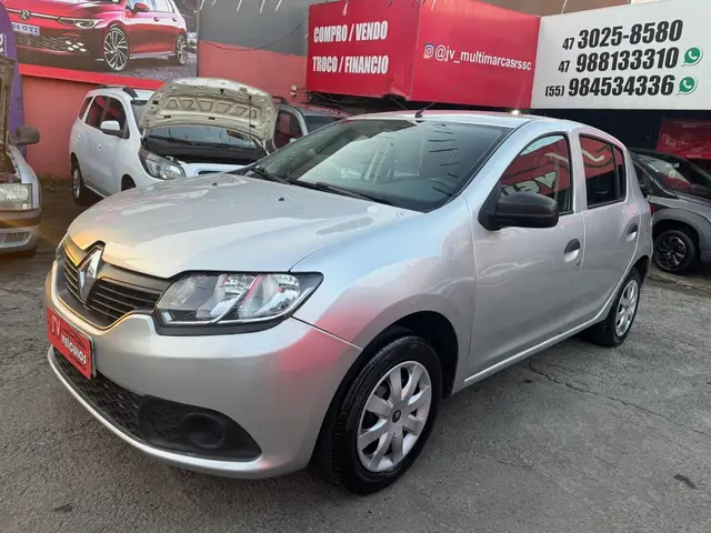 Carro Renault Sandero 2016 Authentique Hi-Power 1.0 16V (Flex)